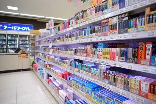 コンビニで手軽に選べる様々な種類の電子タバコ