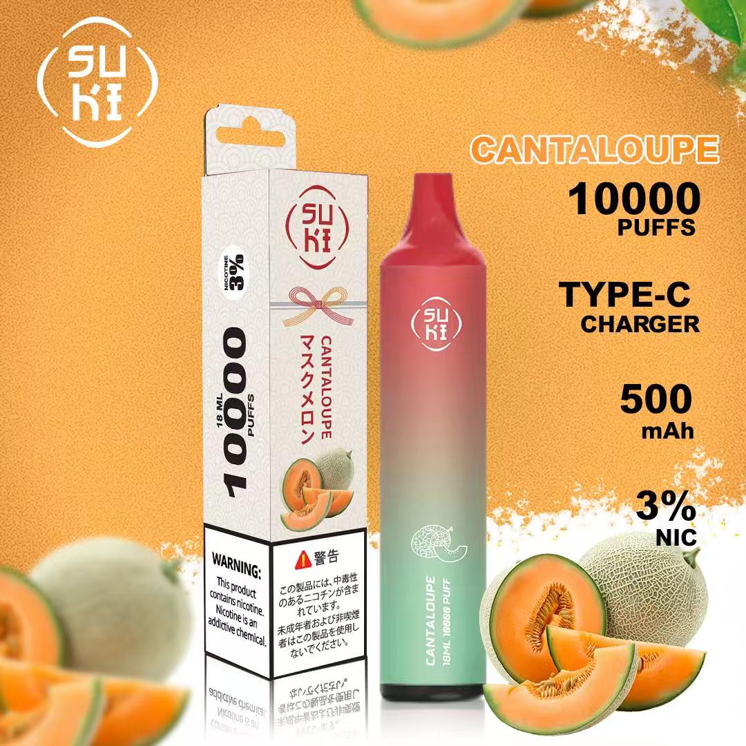 アイコス 製品 登録 できない 代替デバイス SUKI 10000 Puffs カンタロープ