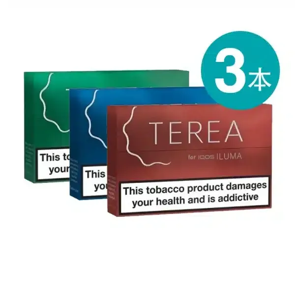 リキッド pg vg IQOS Terea 3本セット