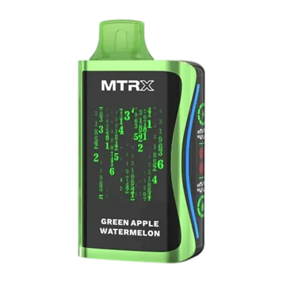 vape リキッド 入れ替え Green Apple Watermelon MTRX MX 25000